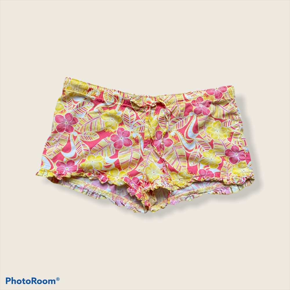 ~Trendy flower Hawaiian shorts~